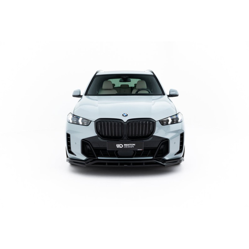 Kit carrosserie Maxton Design BMW X5 M-Pack G05 restylée V.1 (2023+) : lame avant, bas de caisse, lame arrière, becquet