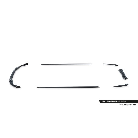 Kit carrosserie Maxton Design BMW M5 F90 restylée (2020-2024) : lame avant, bas de caisse, lame arrière, lames arrière
