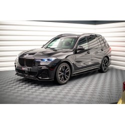 Kit carrosserie Maxton Design BMW X7 M-Pack G07 (2018-2022) : lame avant, bas de caisse, lame arrière, becquet