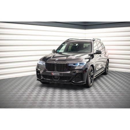 Kit carrosserie Maxton Design BMW X7 M-Pack G07 (2018-2022) : lame avant, bas de caisse, lame arrière, becquet