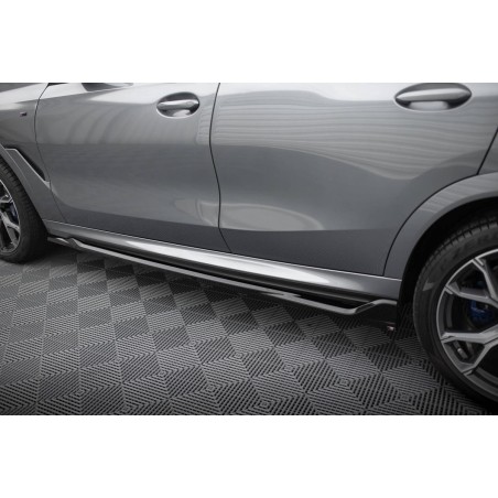 Kit carrosserie Maxton Design BMW X6 M-Pack G06 restylée (2023+) : lame avant, bas de caisse, lame arrière, becquet