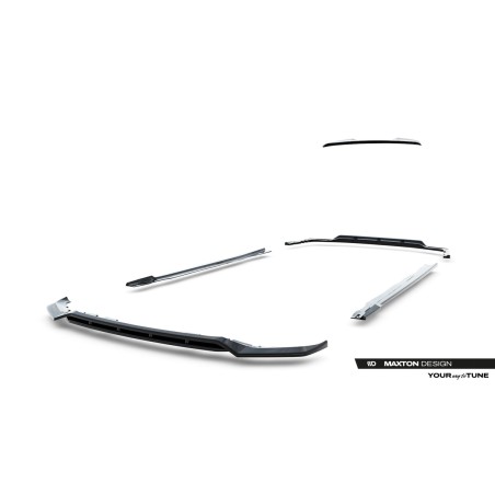 Kit carrosserie Maxton Design BMW X7 M-Pack G07 (2018-2022) : lame avant, bas de caisse, lame arrière, becquet