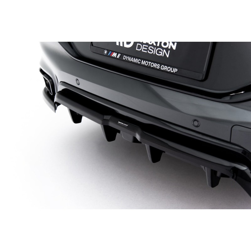 Kit carrosserie Maxton Design BMW X6 M-Pack G06 restylée (2023+) : lame avant, bas de caisse, lame arrière, becquet