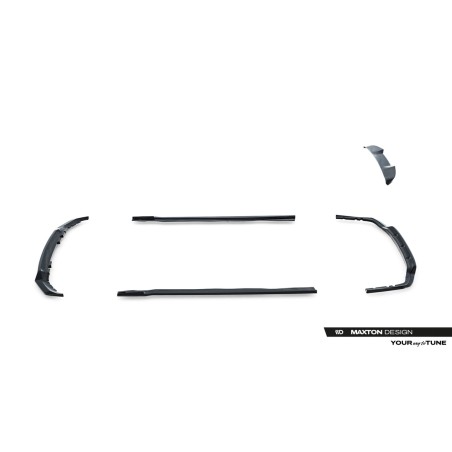 Kit carrosserie Maxton Design BMW X7 M-Pack G07 (2018-2022) : lame avant, bas de caisse, lame arrière, becquet