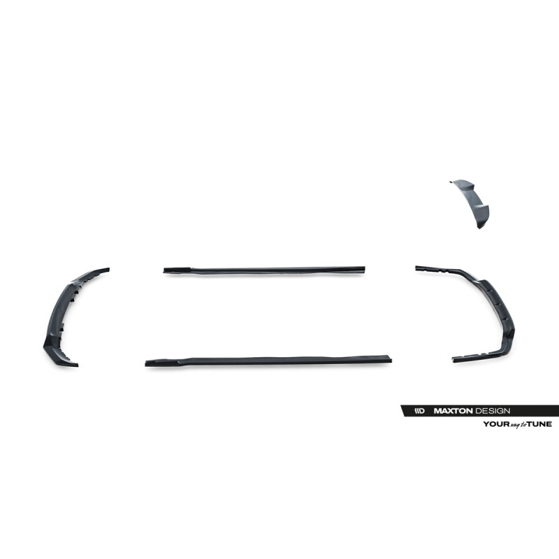 Kit carrosserie Maxton Design BMW X7 M-Pack G07 (2018-2022) : lame avant, bas de caisse, lame arrière, becquet