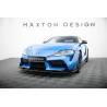 Kit carrosserie Maxton Design Toyota Supra Mk5 (2019+) : lame avant, bas de caisse, lames arrière, becquet
