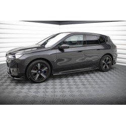 Kit carrosserie Maxton Design BMW iX M-Pack i20 (2021-2025) : lame avant, bas de caisse, lame arrière, becquet