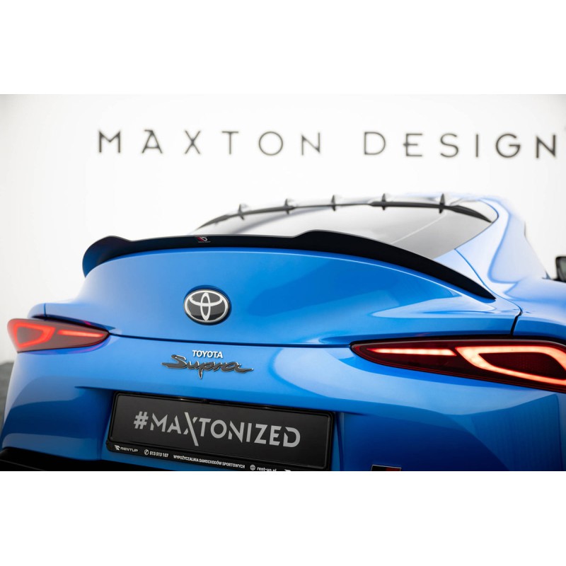 Kit carrosserie Maxton Design Toyota Supra Mk5 (2019+) : lame avant, bas de caisse, lames arrière, becquet