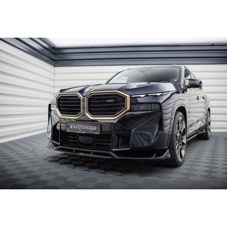 Kit carrosserie Maxton Design BMW XM G09 (2022+) : lame avant, bas de caisse, lame arrière, becquet