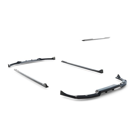 Kit carrosserie Maxton Design BMW iX M-Pack i20 (2021-2025) : lame avant, bas de caisse, lame arrière, becquet