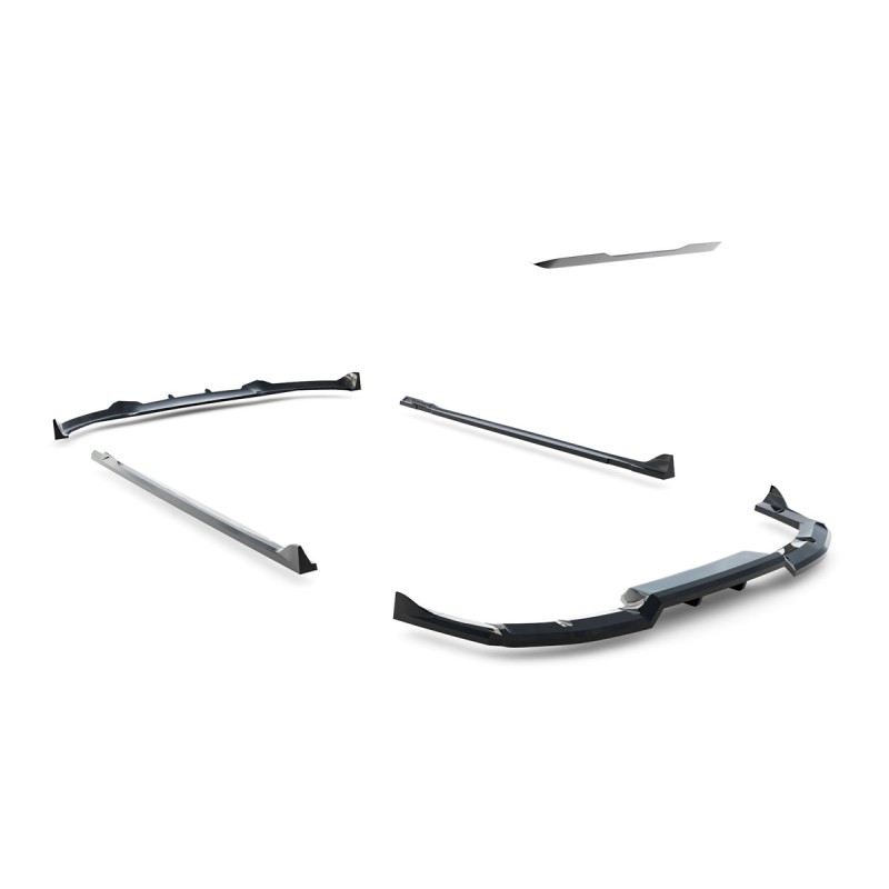 Kit carrosserie Maxton Design BMW iX M-Pack i20 (2021-2025) : lame avant, bas de caisse, lame arrière, becquet