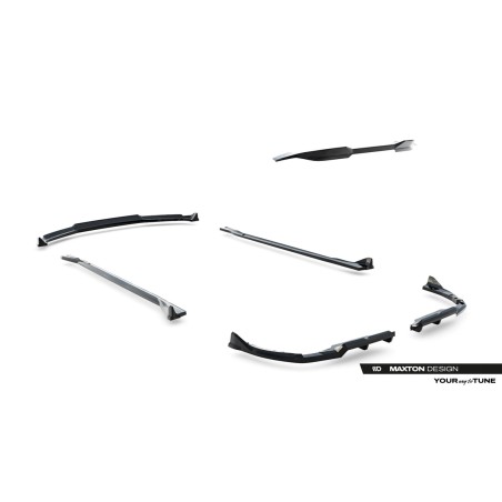 Kit carrosserie Maxton Design BMW XM G09 (2022+) : lame avant, bas de caisse, lame arrière, becquet