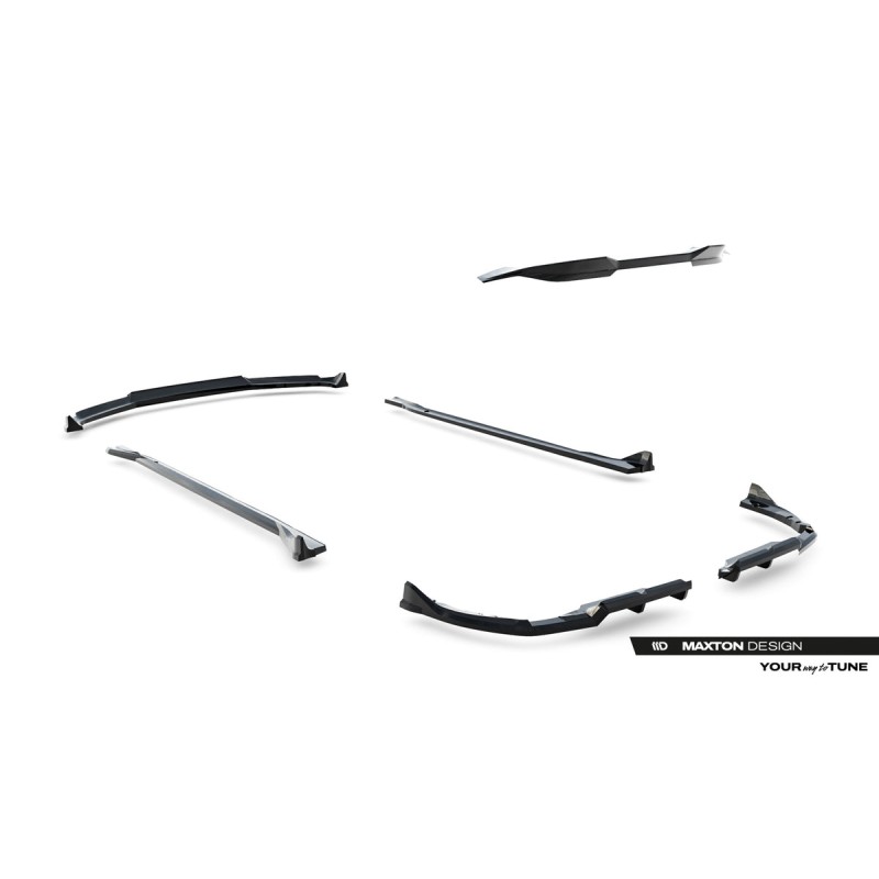 Kit carrosserie Maxton Design BMW XM G09 (2022+) : lame avant, bas de caisse, lame arrière, becquet