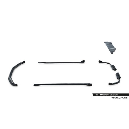 Kit carrosserie Maxton Design BMW XM G09 (2022+) : lame avant, bas de caisse, lame arrière, becquet