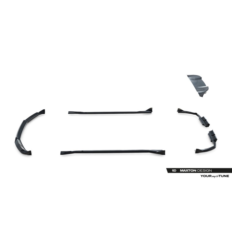 Kit carrosserie Maxton Design BMW XM G09 (2022+) : lame avant, bas de caisse, lame arrière, becquet