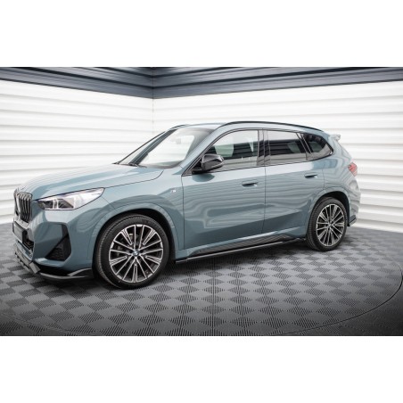 Kit carrosserie Maxton Design BMW X1 M-Pack U11 (2022+) : lame avant, bas de caisse, lame arrière, becquet