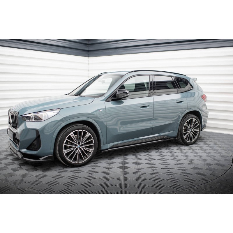 Kit carrosserie Maxton Design BMW X1 M-Pack U11 (2022+) : lame avant, bas de caisse, lame arrière, becquet