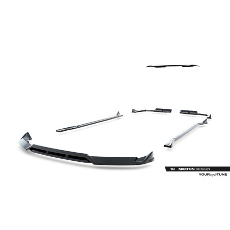 Kit carrosserie Maxton Design BMW XM G09 (2022+) : lame avant, bas de caisse, lame arrière, becquet