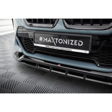 Kit carrosserie Maxton Design BMW X1 M-Pack U11 (2022+) : lame avant, bas de caisse, lame arrière, becquet