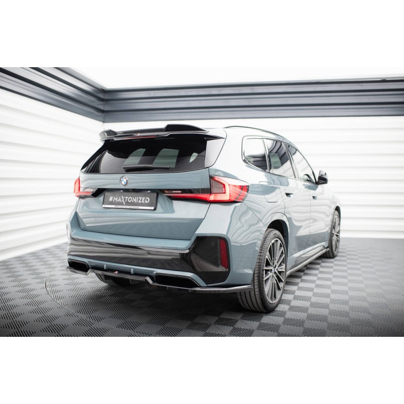 Kit carrosserie Maxton Design BMW X1 M-Pack U11 (2022+) : lame avant, bas de caisse, lame arrière, becquet