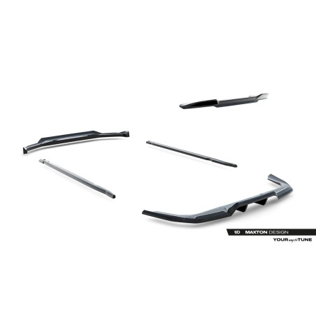 Kit carrosserie Maxton Design BMW X1 M-Pack U11 (2022+) : lame avant, bas de caisse, lame arrière, becquet