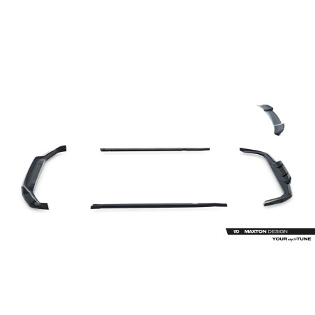 Kit carrosserie Maxton Design BMW X1 M-Pack U11 (2022+) : lame avant, bas de caisse, lame arrière, becquet