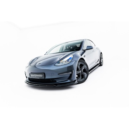 Kit carrosserie Maxton Design Tesla Model 3 (2017-2023) : lame avant, bas de caisse, diffuseur arrière, lames arrière