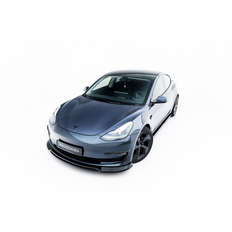 Kit carrosserie Maxton Design Tesla Model 3 (2017-2023) : lame avant, bas de caisse, diffuseur arrière, lames arrière