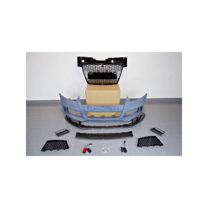 Pare-Chocs Avant Audi TT 06-14 8J Look RS Spoiler Look Carbono Tuning Tuning