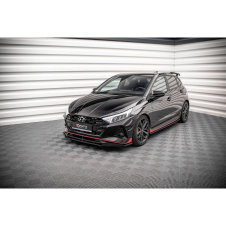 Kit carrosserie Maxton Design Hyundai I20 N Mk3 (2020-2023) : lame avant, bas de caisse, lame arrière, becquet