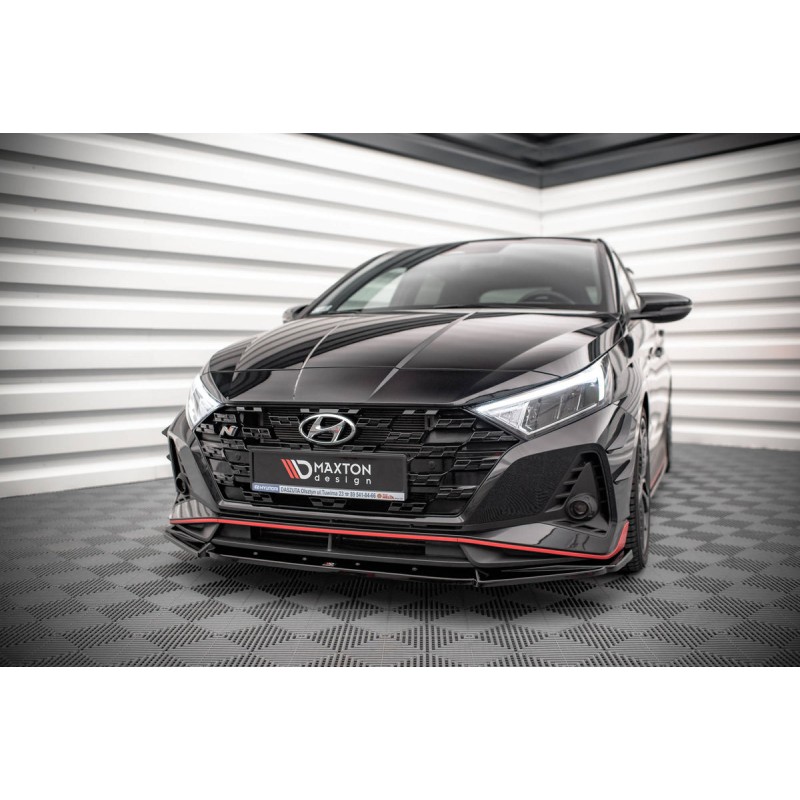 Kit carrosserie Maxton Design Hyundai I20 N Mk3 (2020-2023) : lame avant, bas de caisse, lame arrière, becquet