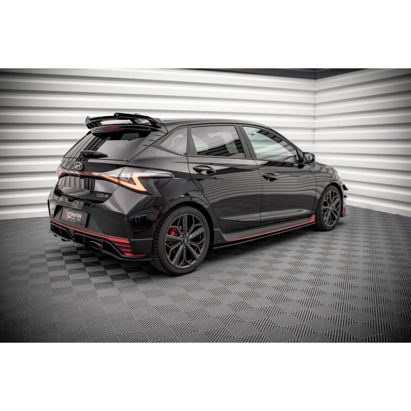 Kit carrosserie Maxton Design Hyundai I20 N Mk3 (2020-2023) : lame avant, bas de caisse, lame arrière, becquet