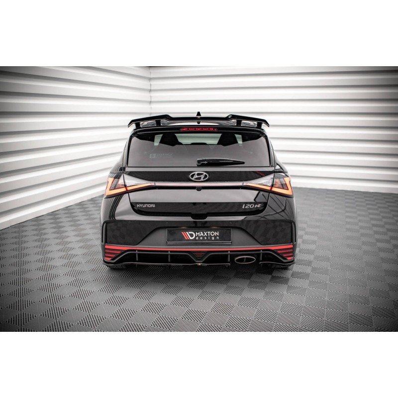 Kit carrosserie Maxton Design Hyundai I20 N Mk3 (2020-2023) : lame avant, bas de caisse, lame arrière, becquet
