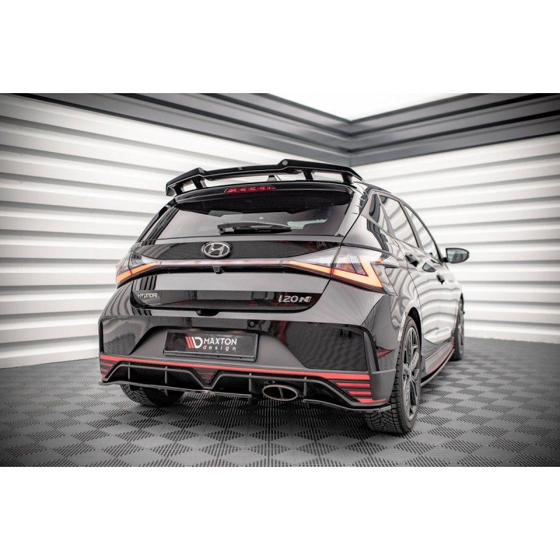 Kit carrosserie Maxton Design Hyundai I20 N Mk3 (2020-2023) : lame avant, bas de caisse, lame arrière, becquet