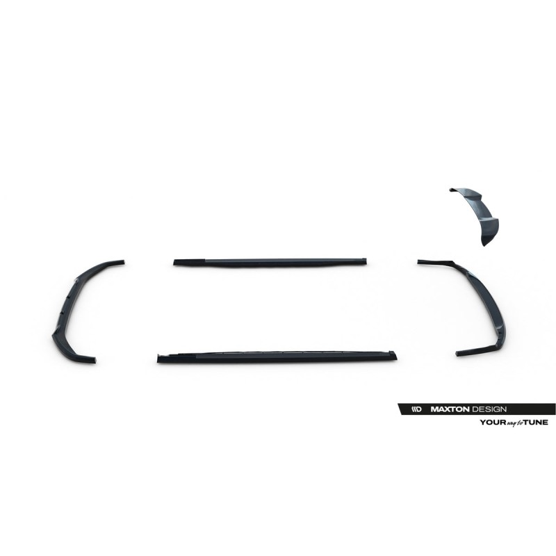 Kit carrosserie Maxton Design Mazda CX-60 Mk1 (2022+) : lame avant, bas de caisse, lame arrière, becquet