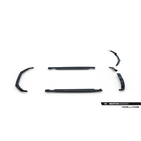 Kit carrosserie Maxton Design Hyundai I20 N Mk3 (2020-2023) : lame avant, bas de caisse, lame arrière, becquet