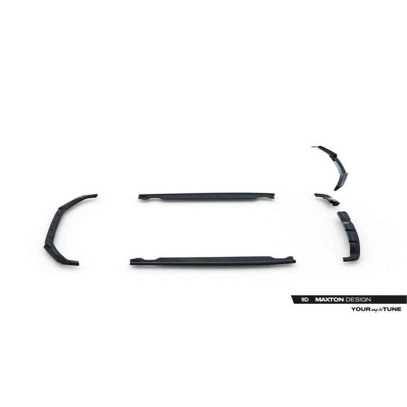 Kit carrosserie Maxton Design Hyundai I20 N Mk3 (2020-2023) : lame avant, bas de caisse, lame arrière, becquet