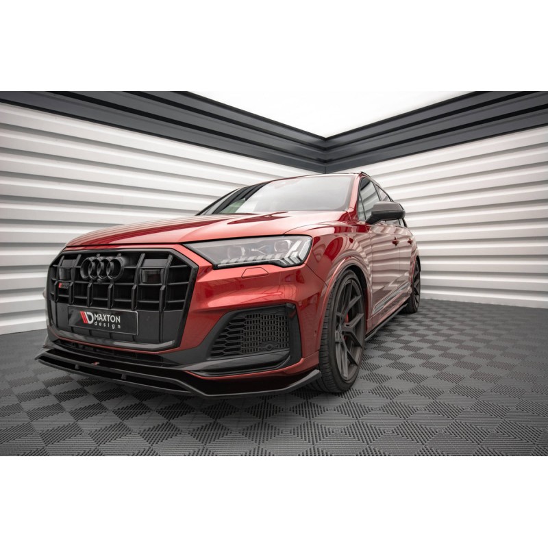 Kit carrosserie Maxton Design Audi SQ7 Mk2 (4M) restylée V.1 (2019-2023) : lame avant, bas de caisse, lames arrière, becquet