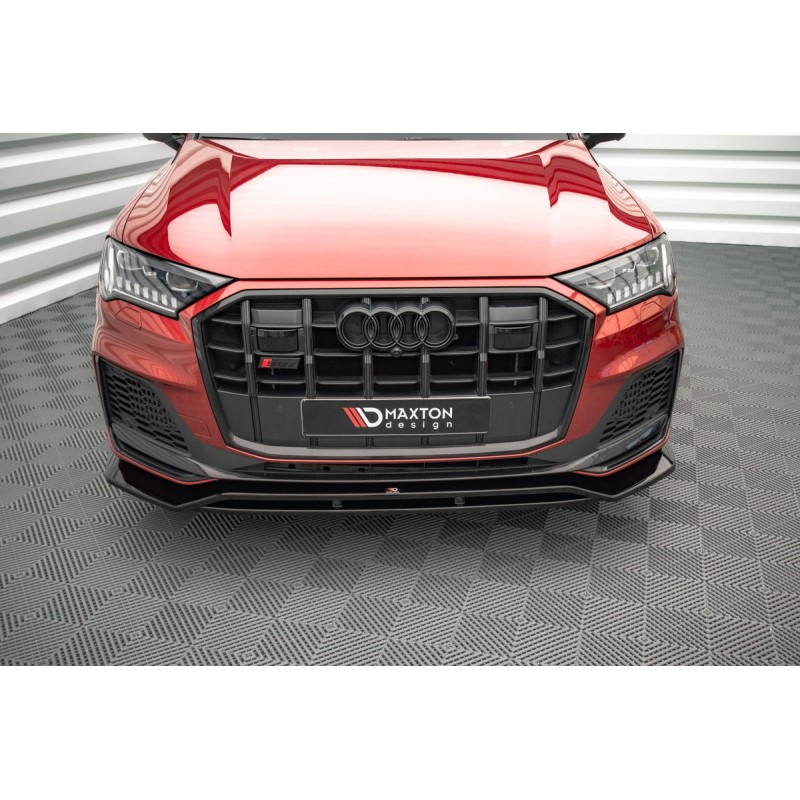 Kit carrosserie Maxton Design Audi SQ7 Mk2 (4M) restylée V.1 (2019-2023) : lame avant, bas de caisse, lames arrière, becquet