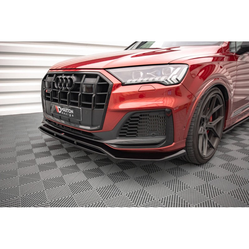 Kit carrosserie Maxton Design Audi SQ7 Mk2 (4M) restylée V.1 (2019-2023) : lame avant, bas de caisse, lames arrière, becquet