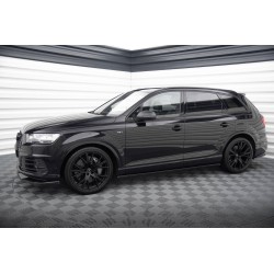 Kit carrosserie Maxton Design Audi SQ7 Mk2 V.1 (2016-2019) : lame avant, bas de caisse, lame arrière, becquet