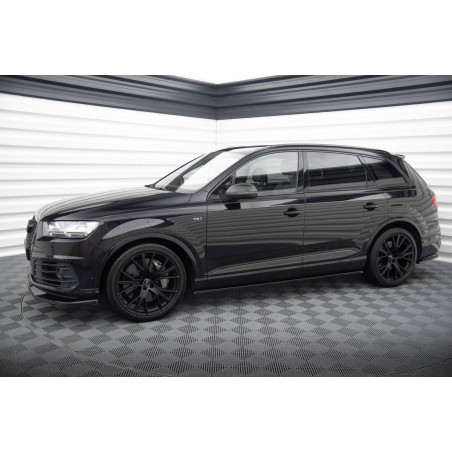 Kit carrosserie Maxton Design Audi SQ7 Mk2 V.1 (2016-2019) : lame avant, bas de caisse, lame arrière, becquet