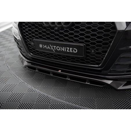 Kit carrosserie Maxton Design Audi SQ7 Mk2 V.1 (2016-2019) : lame avant, bas de caisse, lame arrière, becquet
