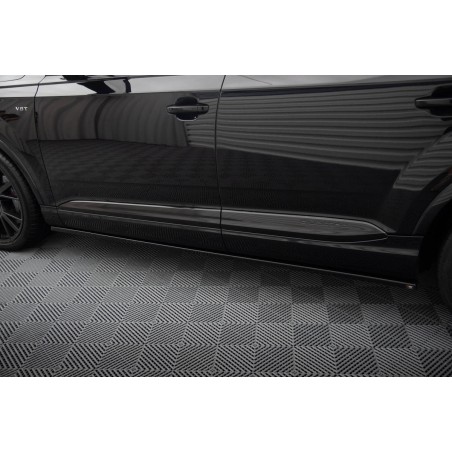 Kit carrosserie Maxton Design Audi SQ7 Mk2 V.1 (2016-2019) : lame avant, bas de caisse, lame arrière, becquet