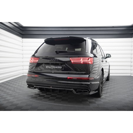Kit carrosserie Maxton Design Audi SQ7 Mk2 V.1 (2016-2019) : lame avant, bas de caisse, lame arrière, becquet