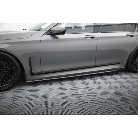 Kit carrosserie carbone Maxton Design BMW Série 7 M-Pack G11 restylée (2019-2022) : bas de caisse, lame arrière, becquet