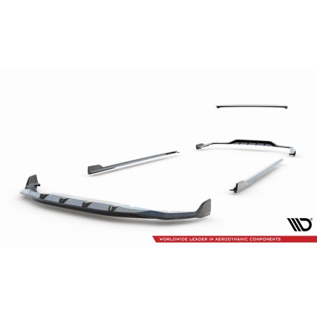 Kit carrosserie carbone Maxton Design BMW Série 7 M-Pack G11 restylée (2019-2022) : bas de caisse, lame arrière, becquet