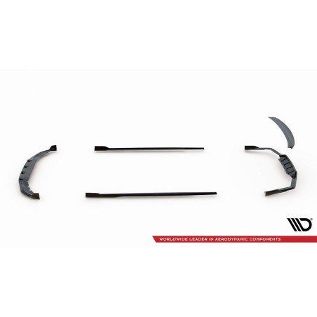 Kit carrosserie carbone Maxton Design BMW Série 7 M-Pack G11 restylée (2019-2022) : bas de caisse, lame arrière, becquet