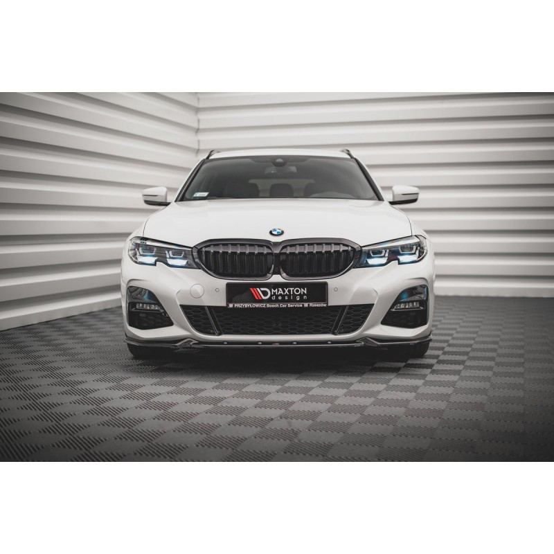 Kit carrosserie Maxton Design BMW Série 3 M-Pack Touring G21 (2018-2022) : lame avant, bas de caisse, lames arrière, becquet