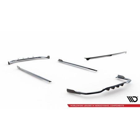 Kit carrosserie carbone Maxton Design BMW Série 7 M-Pack G11 restylée (2019-2022) : bas de caisse, lame arrière, becquet